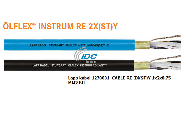 Lapp kabel 1270031 CABLE RE-2X(ST)Y 1x2x0.75 MM2 